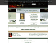 Tablet Screenshot of baroquecantata.com